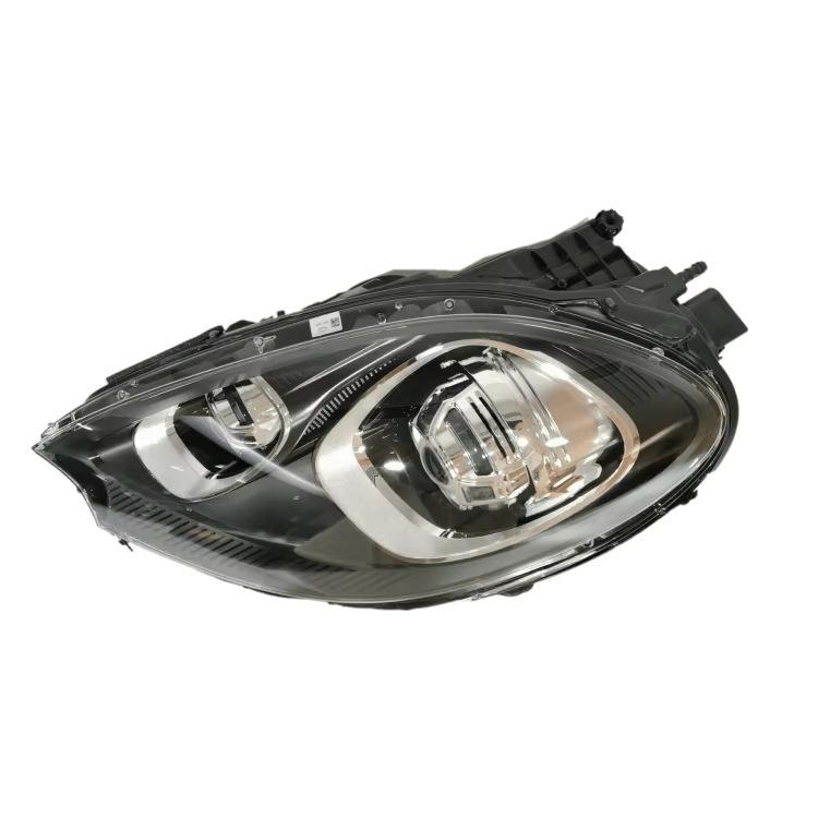 Car Headlights Compatible with 2011-2014 Porsche Cayenne Models (95863117702, 95863117802)