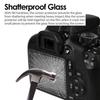 Screen Protector Tempered Glass Steel 9H Impact Compatible with Canon (3-Pack) Film, Film, Hardness, Resistant, Shatterproof, Anti-Fingerprint,