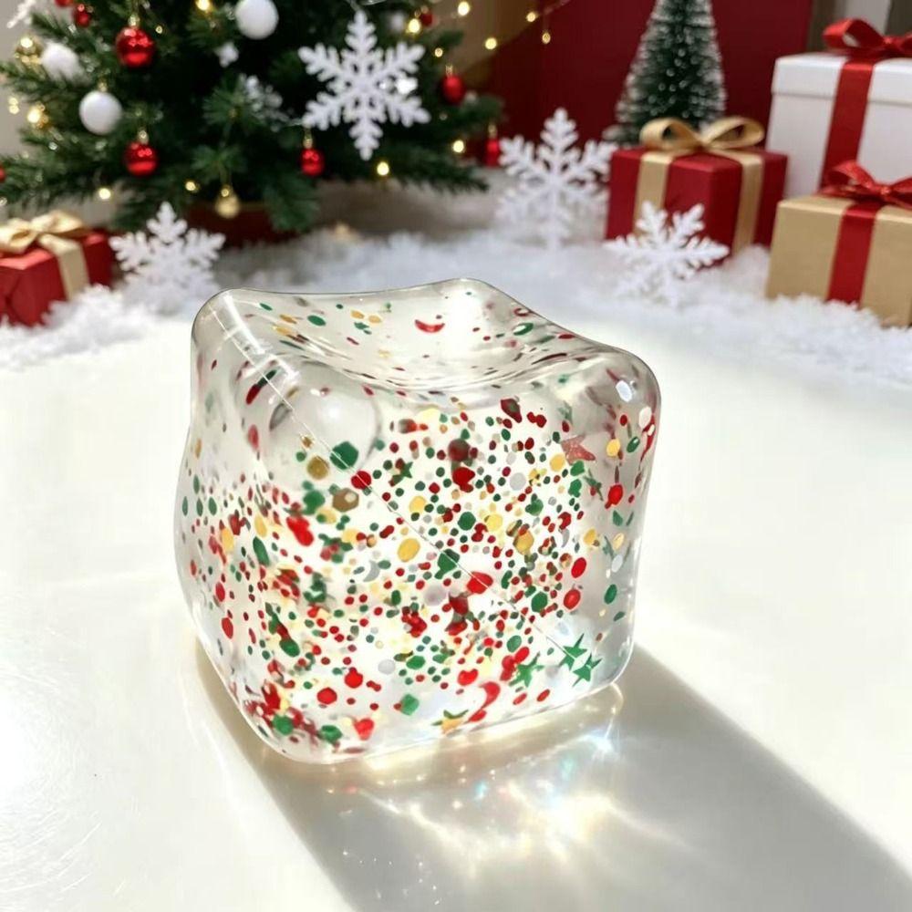 Anti-Stress Stress Cube Pinch Toy Slow Rising Square Shape Squeeze Toy Party Favors