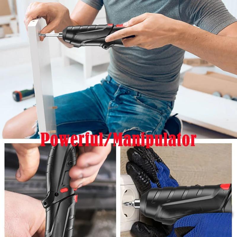 3.6v Power Tools Set Household Maintenance Repair 1800mAh Lithium Battery Mini Household Electric Drill Cordless Screwdriver