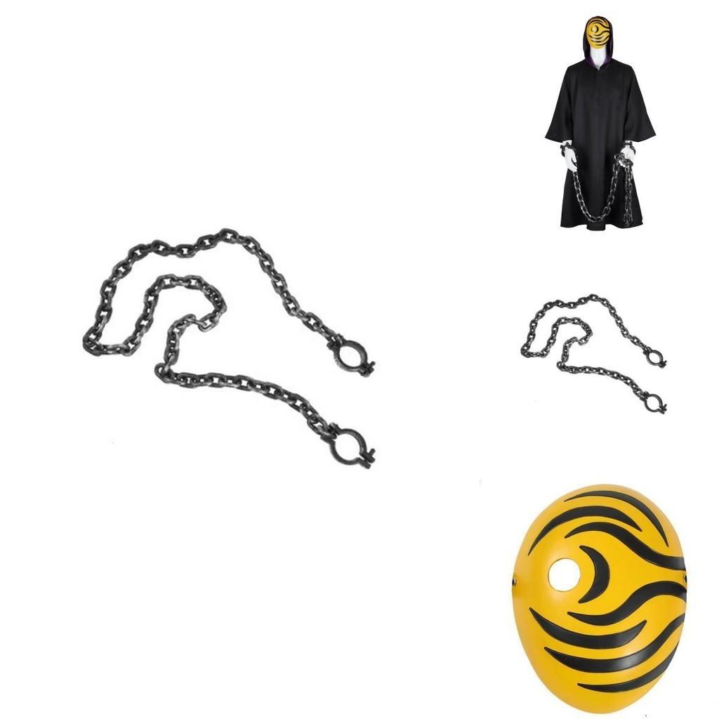 Высококачественный плащ-халат Акацуки Тоби Учиха Обито из Наруто