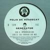 12-дюймовая пластинка FELIX DA HOUSECAT - Generator EV002 Essential Vinyl 1994 US Танцевальная и электронная музыка Б/У
