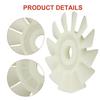 For 4100 & For 110 Marble Machine Rotor Fan Blade White Color 12mm Shaft Hole