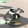 Детская игрушка-машинка 'Пресс-шестерня' Инженерная машина Механическая инерционная Ездит Скользит Экскаваторы/Захваты Модель автомобиля Подвижный сустав Подарок для мальчика