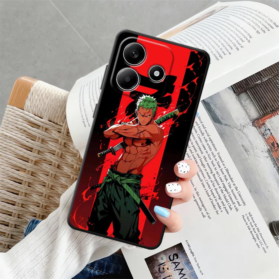 Чехол для Xiaomi Redmi Note 10 9 8 Pro 12S 11 13 12 Pro Plus 10S 9s 11S Funda Чехол для телефона One Piece Луффи