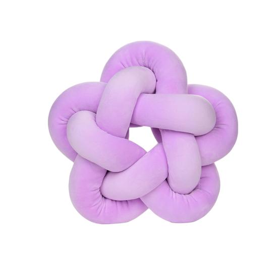 Декоративная подушка Four Seasons, снижающая стресс, эластичная, практичная INS, вязаный узел, звездообразная подушка для спинки дивана для офиса