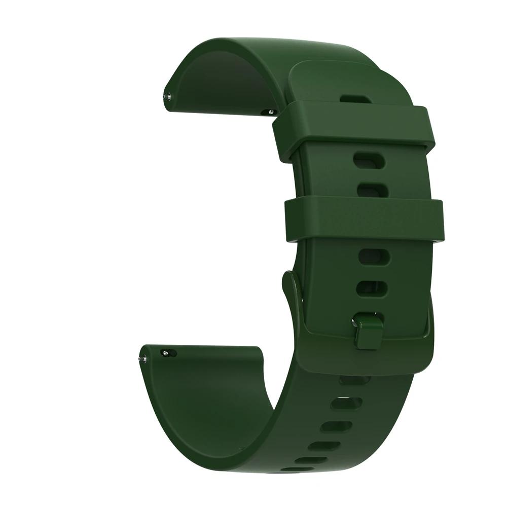Silicone 20mm 22mm Strap For COLMI C81 C80 M40 M42 Band For COLMI P71 P73 P8 I30 I31 Smart Watch Sports Bracelet Soft Accessorie