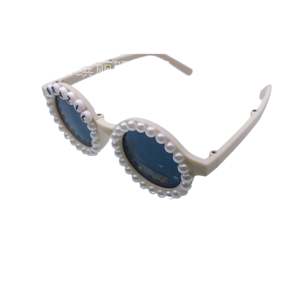 Солнцезащитные очки с защитой от ультрафиолета для детей, милые модные солнцезащитные очки для малышей, именные очки для мальчиков и девочек