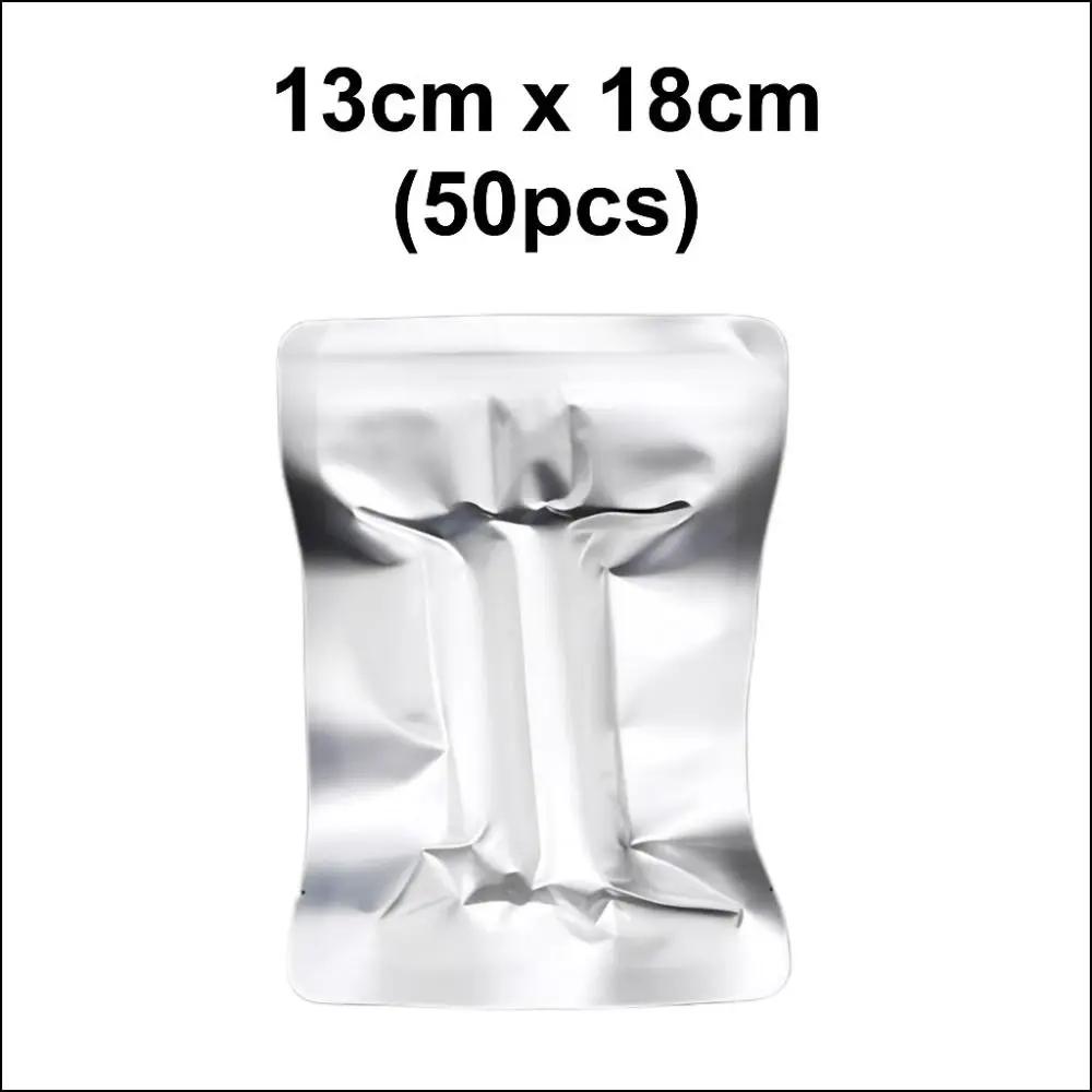 50 ШТ. Термостойкий пакет для хранения пищевых продуктов Реторт-пакет Вакуумный запайщик Алюминиевые вакуумные пакеты Термозапаиваемый пакет Хранение орехов