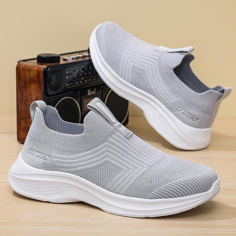 Mens Running Shoes Fashionable Outdoor Sports Comfortable Casual Sneakers Summer Breathable Mesh Jogging Shoes for Man