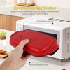 Microwave Egg Cooker 2 Cavity Silicone Microwavable Egg Poacher and Fryer for Breakfast Sandwiches Dishwasher Safe 2 Cavity