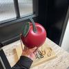 1 шт. Женская сумка-сумка Apple из прессованной ракушки, мини-сумка через плечо с цепочкой, подходящая для держателя монет и карт