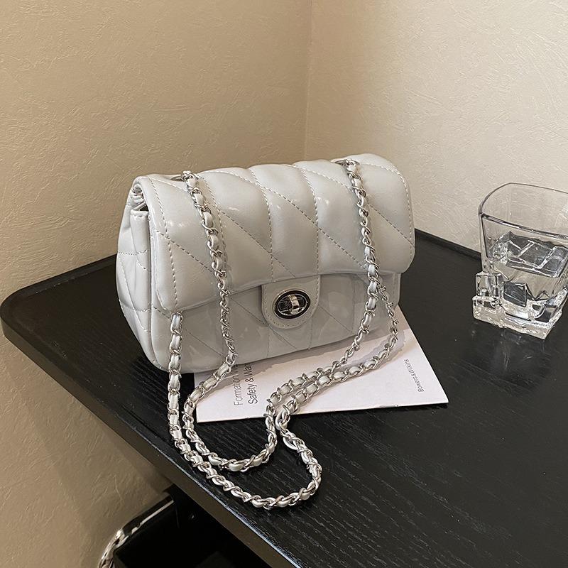 Популярная маленькая сумка женская новая универсальная цепочка сумка-мессенджер на плечо маленькая квадратная сумка