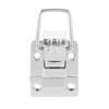10pcs Silver Hasp Latch Hardware 30*44mm Fastener Toggle Latch Durable Toggle Latch Catch  Cabinet