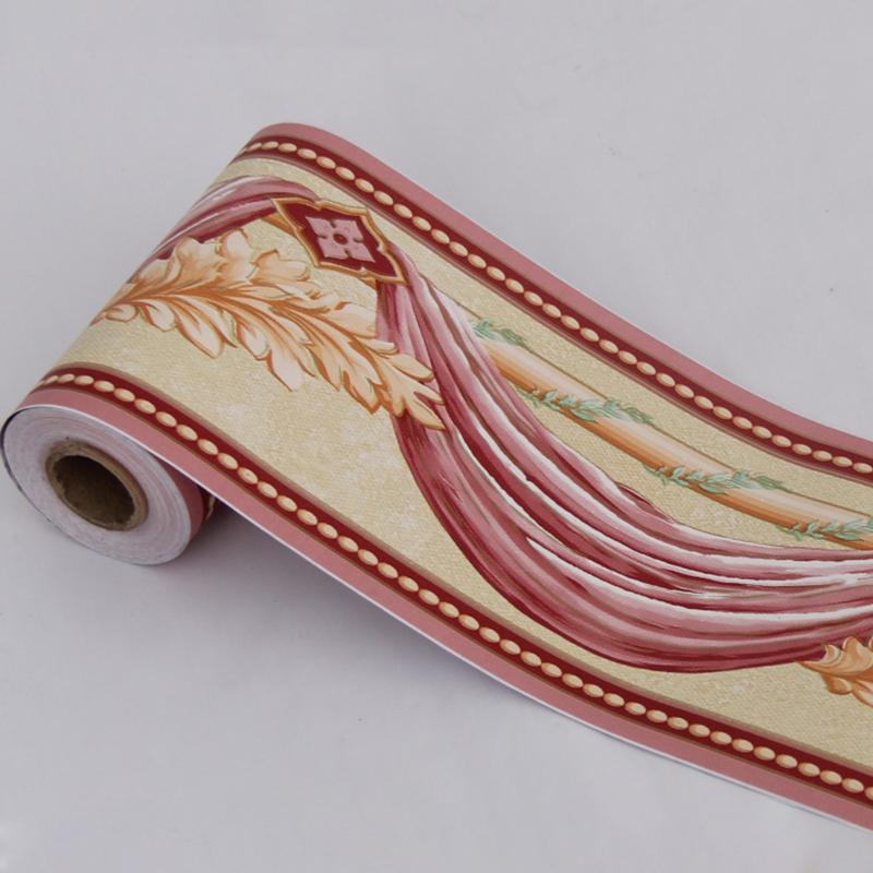 9 метров ПВХ водонепроницаемый линия талии пасторальный стиль самоклеящиеся настенные плинтусы линия обои декор гостиной бордюр настенная наклейка