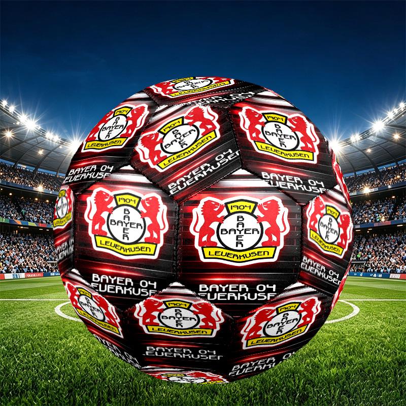 Футбольный мяч Bayer 04 Leverkusen, размер 5, из износостойкого ПУ, для матчей, тренировок и ежедневной практики, подарок на день рождения для футбольных фанатов