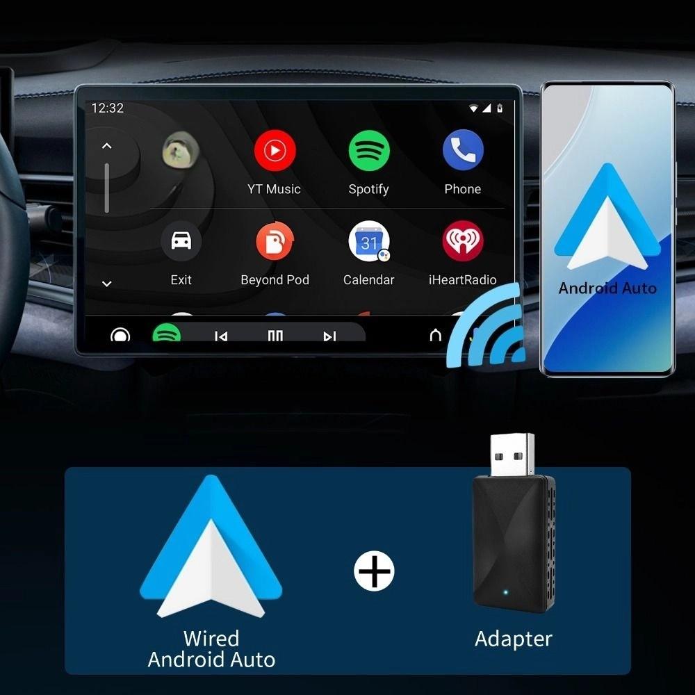 Преобразователь проводного CarPlay в беспроводной AI Box Plug and Play Автомобильная коробка Carplay для подключенного автомобиля Использование в транспортном средстве
