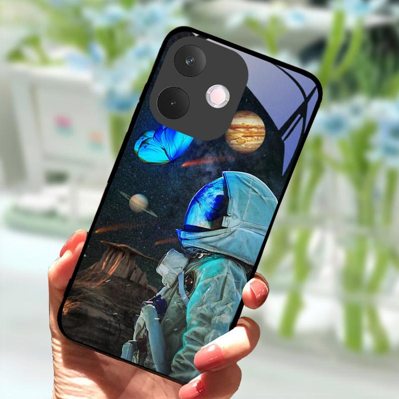 Чехол для телефона OPPO A5 Pro 5G A5Pro Защита от падений Защита камеры Закаленное стекло Задняя крышка Для OPPO A 5 Pro CPH2695 Fundas