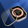 Корпус из алюминиевого сплава + закаленное стекло для Apple Watch Ultra 2 49 мм Защитная пленка от царапин для iWatch Ultra 49 мм