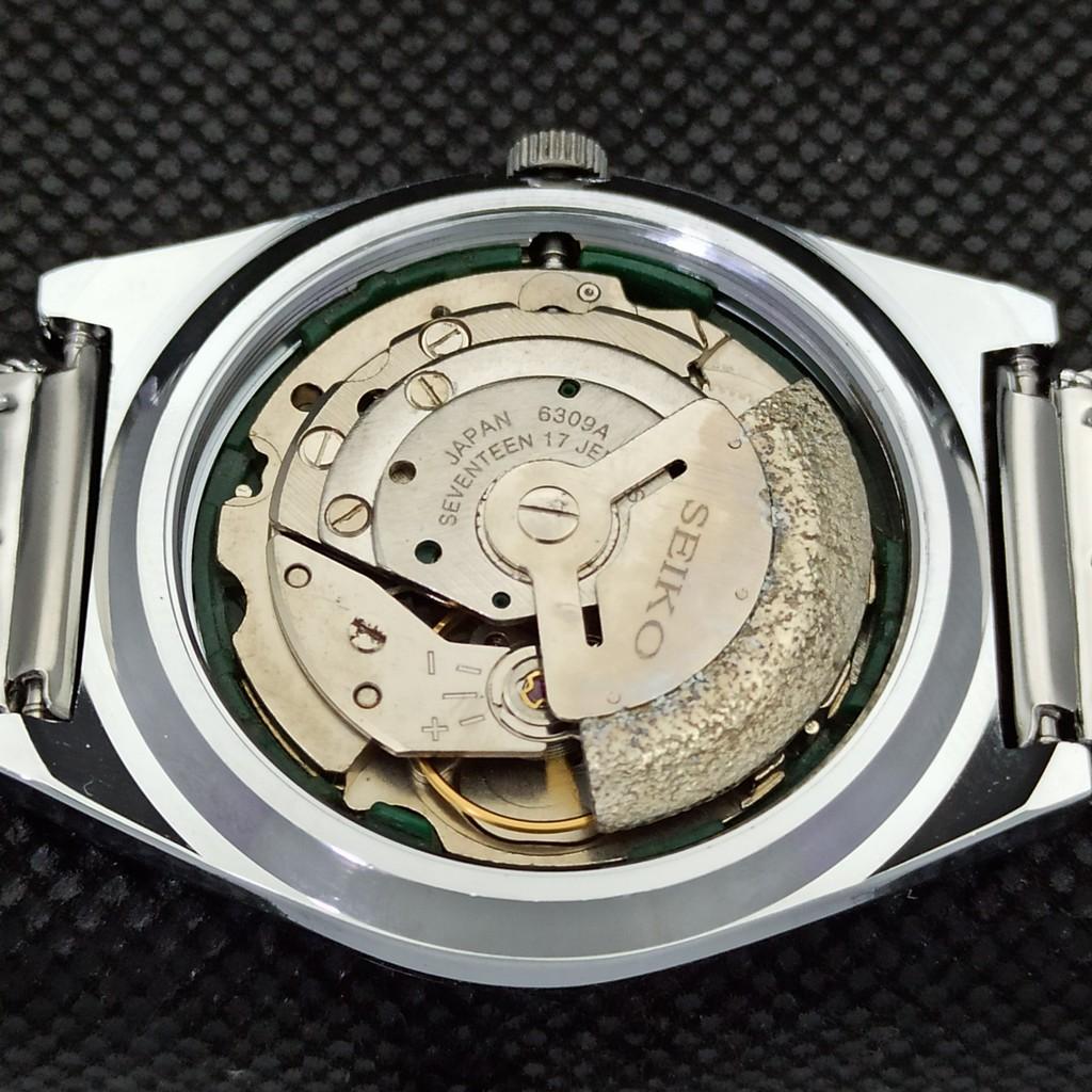 ВОССТАНОВЛЕННЫЕ ВИНТАЖНЫЕ SEIKO 5 AUTO 6309A ЯПОНИЯ МУЖСКИЕ АРАБСКИЕ ЧАСЫ 533d-a280114-9
