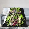 DBZ Броли Сила Флисовое Одеяло Смешное Плед для Кровати Дивана Софы 125*100см Покрывала,
