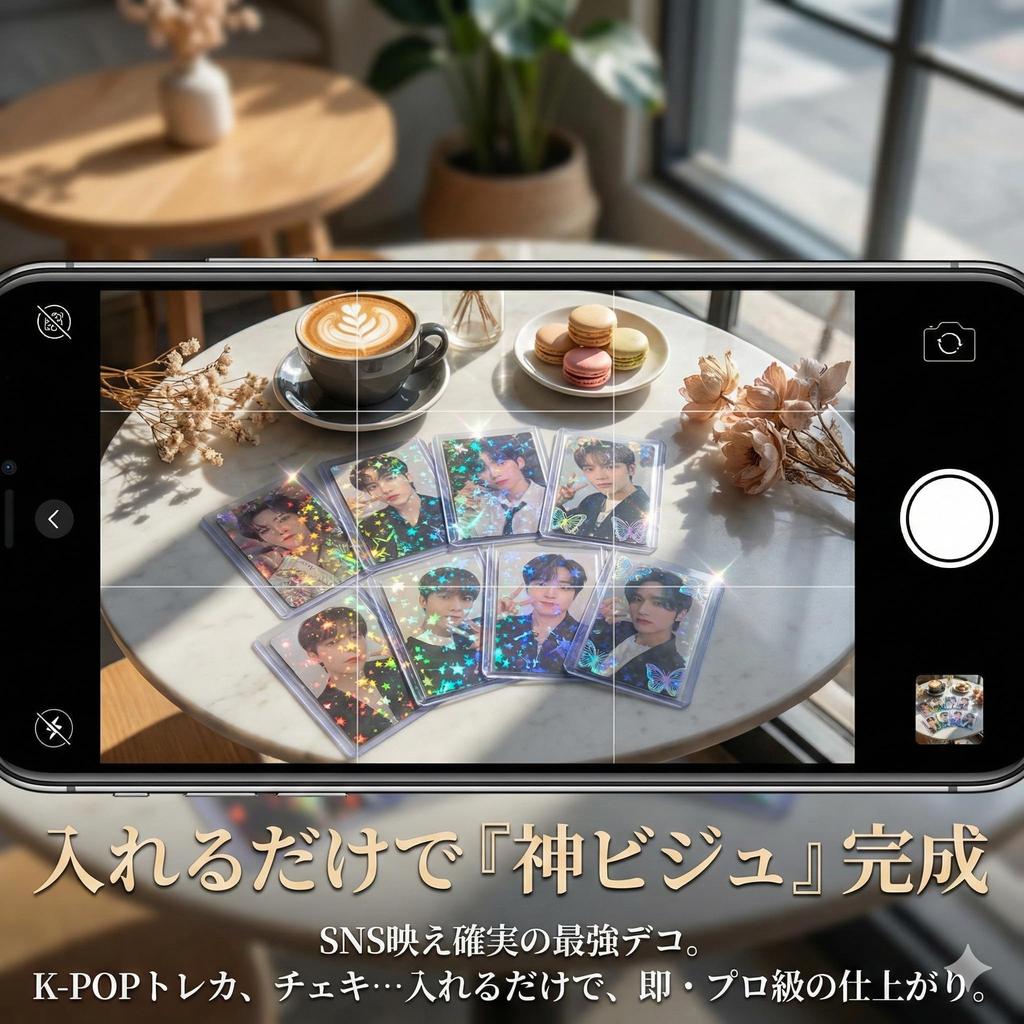 ArkreaM Голографические кармашки для фото Instax Mini 100 штук Прямо из Японии