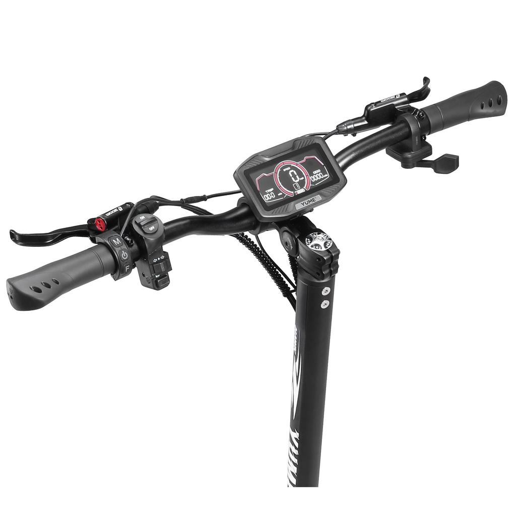 YUME HAWK All-Terrain Electric Scooter 1200W*2 Powerful Motor 60V22.5Ah Battery 70km/h Max Speed 10 Inch Off-Road Tires Adult Urban Commuting Escooter