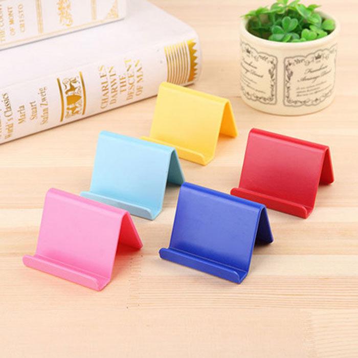 Портативный держатель для телефона и планшета конфетного цвета - Универсальная настольная подставка