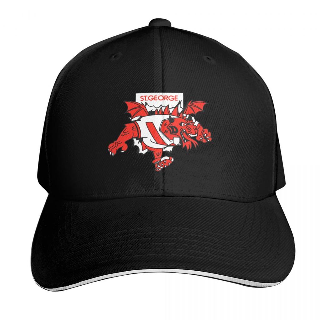 St George Dragons Baseball Cap Snap Back Hat Uv Protection Solar Hat Bobble Hat Beach Outing Unisexs Womens