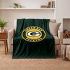 Green Bay Packers Soft Warm Flannel Blankets Comfortable Blanket for Home Decoration Gifting