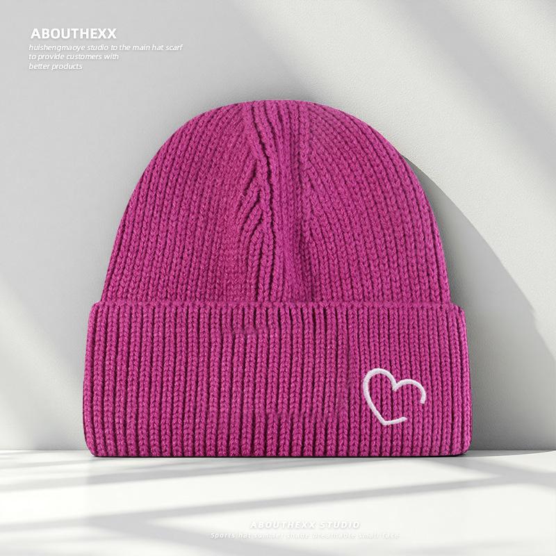 Japanese Original Large Head Circumference Wool Hat for Women Autumn and Winter Warm Pullover Cold Hat Men's Ear Protection Knitted Hat