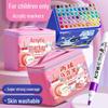 Children's Waterproof Acrylic Marker Pen - Fine-Head, Washable, Color-Impermeable for DIY Hand-Painted Art