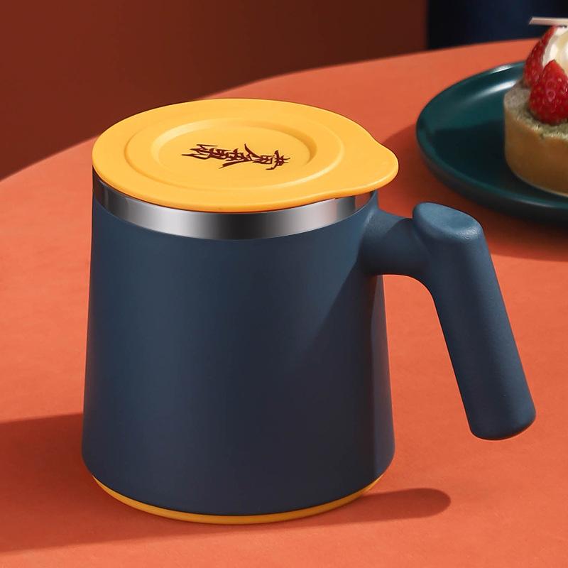 Кружка из нержавеющей стали 304, высококачественная кружка для кофе, переносная офисная термоизолированная кружка для воды для студентов, изоляционная кружка из нержавеющей стали