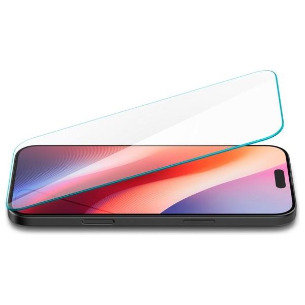 Szkło hartowane do iPhone 15 Spigen - 9H, full cover, 1szt. 0,2mm