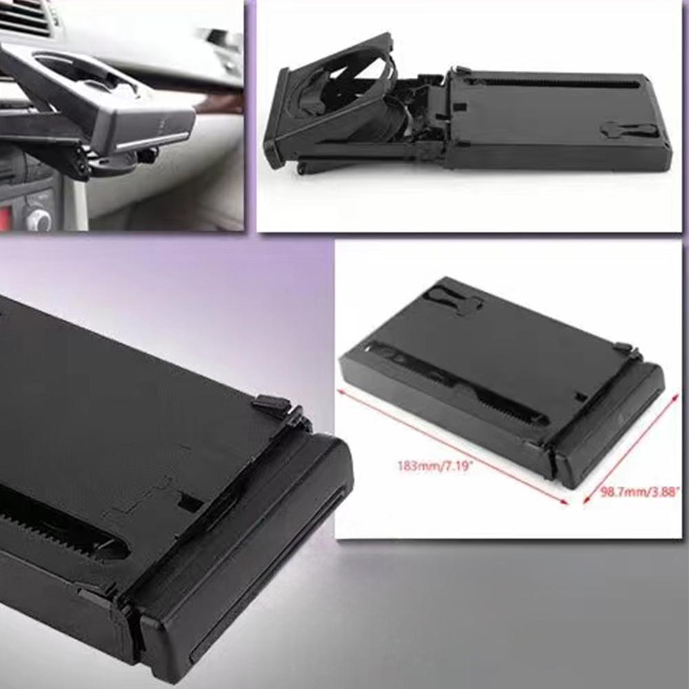 Автомобильный держатель для стакана, выдвижной держатель для передней панели автомобиля, складная подставка для стакана, совместимая с моделями A4 B6 B7 1998-2008 гг. Аксессуары