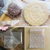 100 PCS New Cookie Hot Self Adhesive White Dots Plastic Packaging Bag Seal OPP