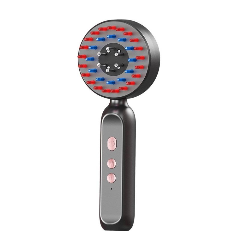 Multifunctional Introduction Liquid Head Massage Comb 2in 1 Vibrating Head Relaxation Tool Gift