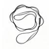 Lightweight Polyester Yoga Rope With Safety Lock For Aerial And Core Exercises