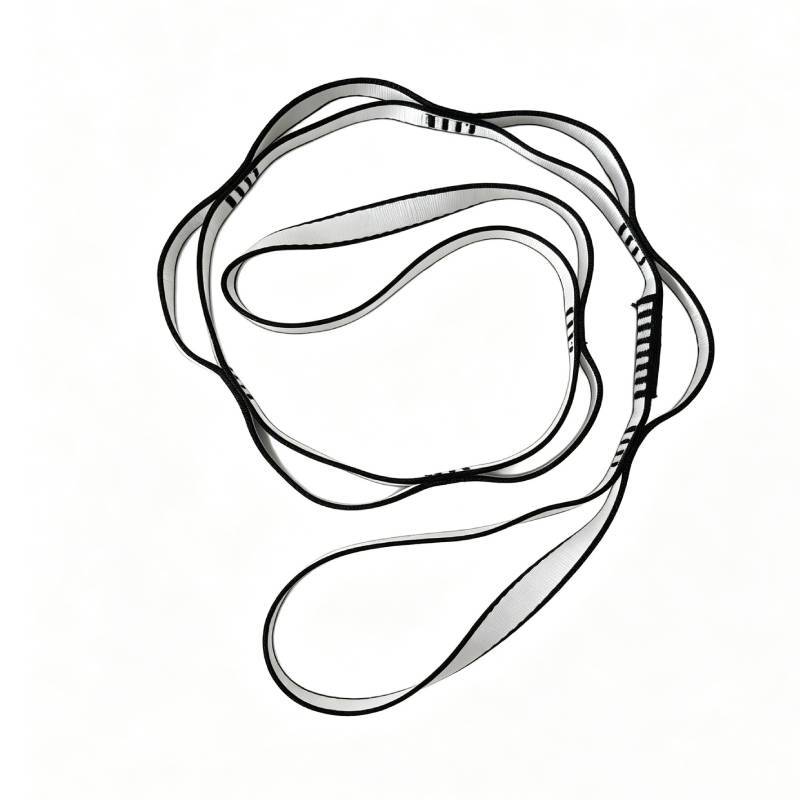 Lightweight Polyester Yoga Rope With Safety Lock For Aerial And Core Exercises