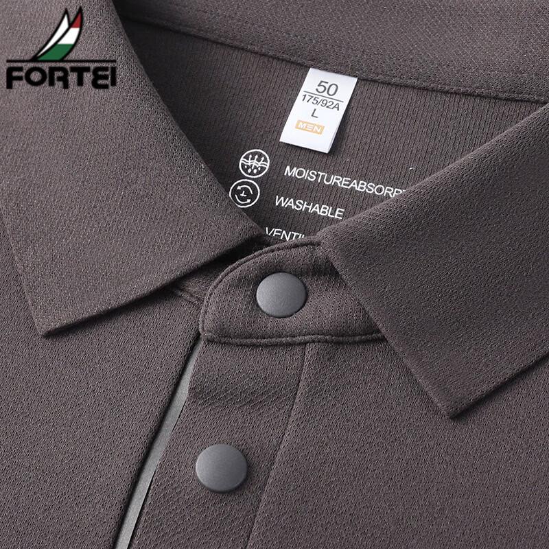 Мужская рубашка-поло FORTEI Business Casual из модала и шелка