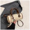 Hand-held high-end bowling bag women's 2025 new fashion shoulder bag simple casual niche crossbody bag