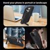 Модная кожаная чехол-подставка для телефона Magsafe для iPhone 16 Pro Max 15 14 13 12 11 С подставкой Сильный магнитный ударопрочный чехол