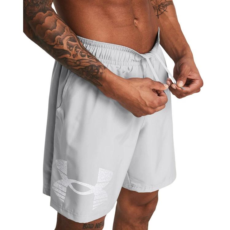 Under Armour Мужские шорты Woven Series UA Tech Graphic Shorts Серые 1377139-011