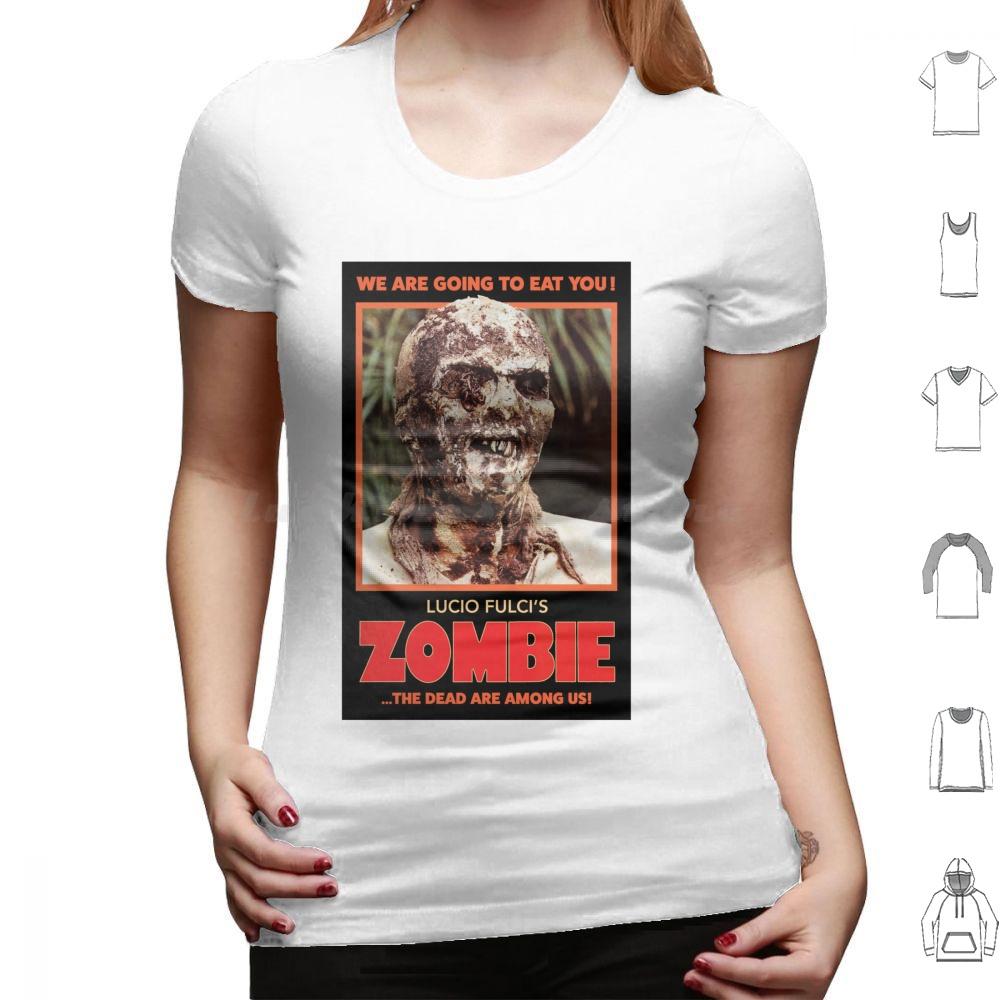 Lucio Fulcis ZombieRed T Shirt 6xl Cotton Cool Tee Luciofulci Fulci Horrormovie Horror Movies Zombies Zombie