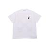 Off-White SS21 Back Red Arrow Cotton Short Sleeve Loose Fit White Men's OMAA038R21JER0020125