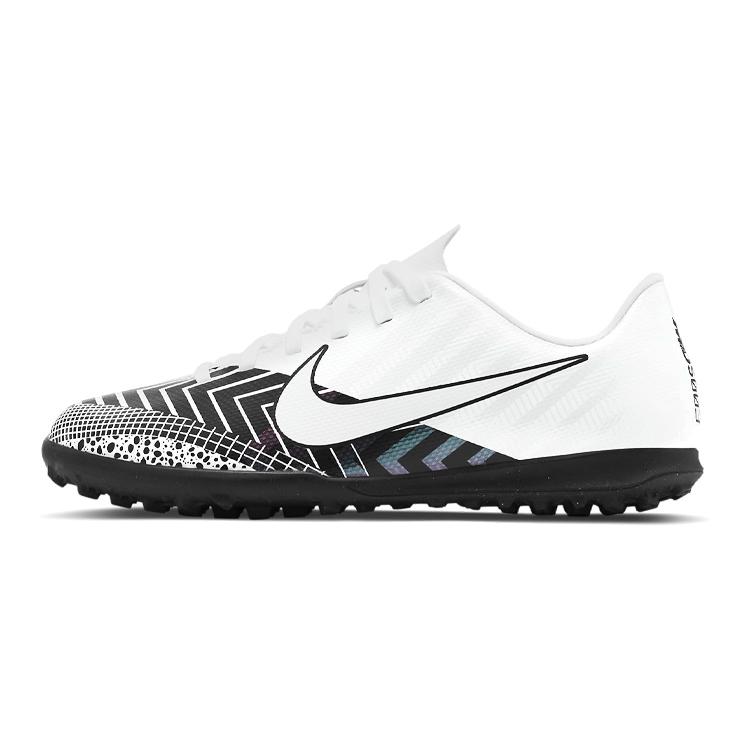 Nike Mercurial Vapor 13 Slip Resistant Slip Resistant Low top Kids' Soccer Shoes White Black Unisex CJ1179-110
