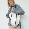 CONTRAST STRAP ECO BAG / IVORY