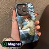 Akame Tatsumi Translucent MagSafe Mobile Phone Case for iPhone 17 16 15 14 13 12 11 Air Pro Max Plus Colorful Cover