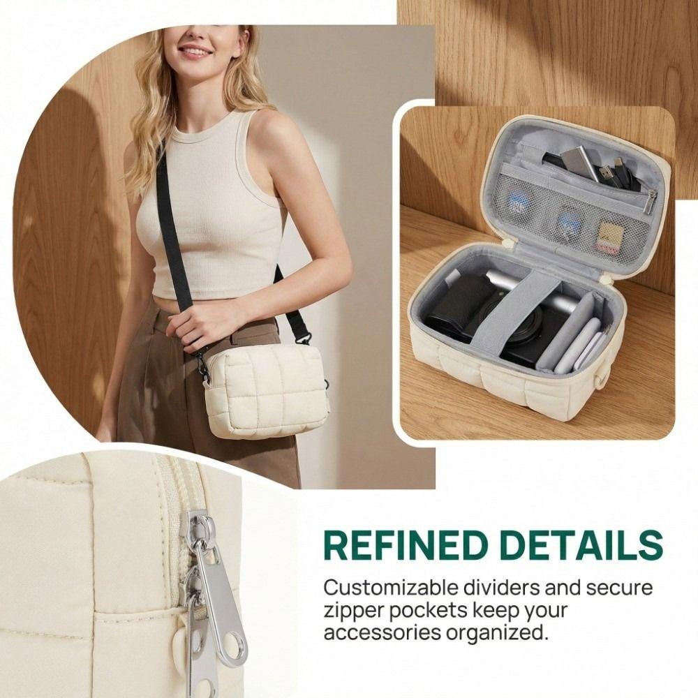 Lightweight Camera Insert Pouch 2 Carrying Ways Storage Bag Camera Protective Cover  Daily Travel