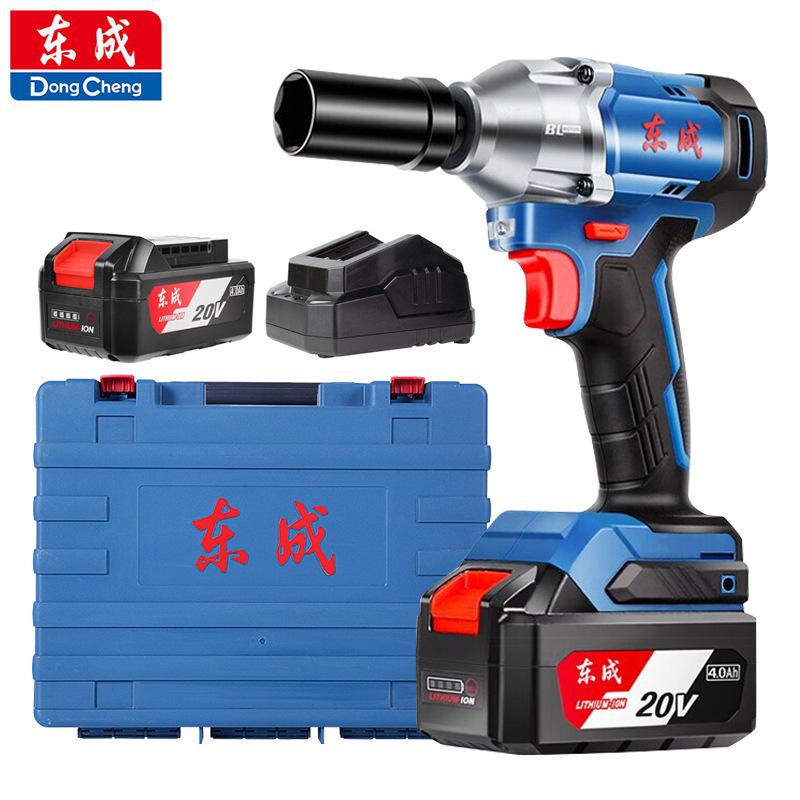 Dongcheng Charging Wrench DCPB488E Brushless Impact Wrench Lithium Battery High Torque Wind Cannon Sleeve Auto Repair Scaffold